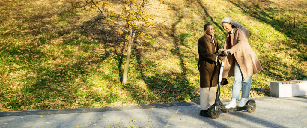 couple happy in central parke